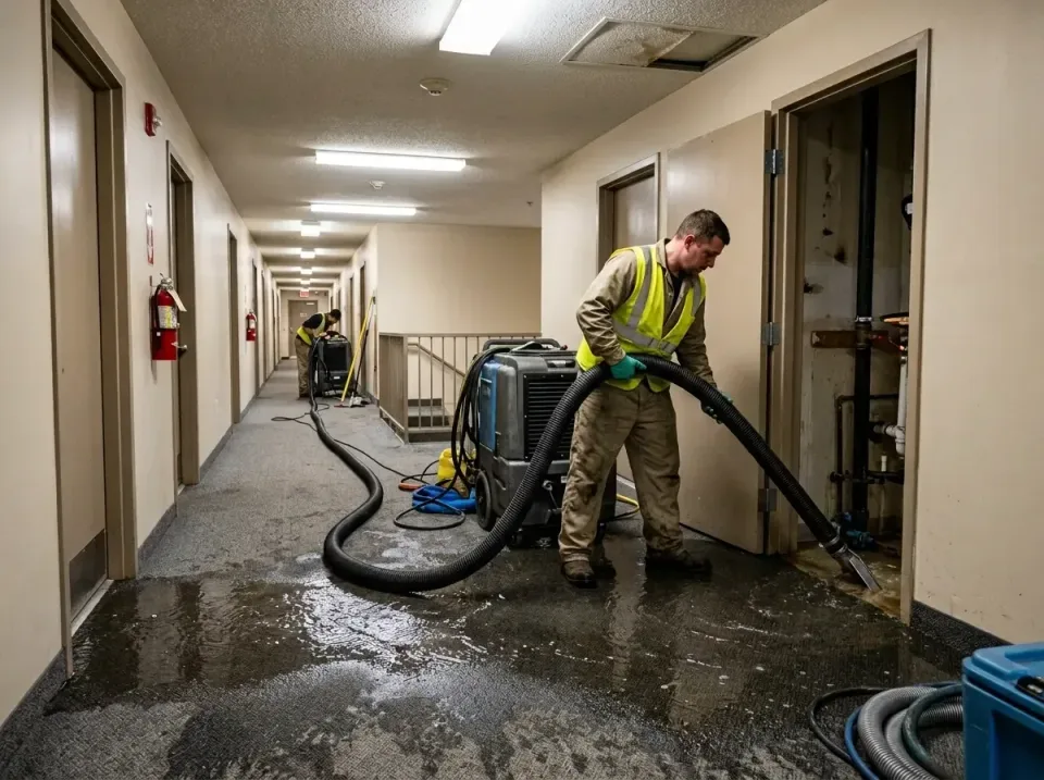 multi-unit-apartment-hallway-f-005 — frequently asked questions, Emergency Burst Pipe Water Extraction & Removal in Roxborou…